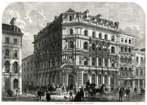 1865 Prints: Royal Insurance buildings 1865