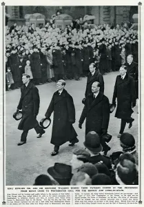 March Prints: Royal mourners at George V funeral