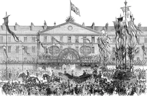 Golden Prints: Royal Procession passing the London Hospital, Whitechapel