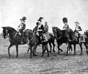 Spain Prints: Royal Review at Aldershot
