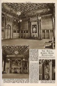 Ceremonial Prints: The Royal Robing Room Reintated