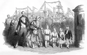 Images Dated 1st August 2015: The Royal Visit to Ireland, 1849