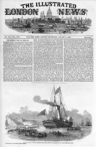 Steamer Prints: Royal visit to Ireland, 1849