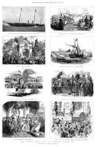 Cork Prints: The Royal Visit to Ireland, 1849 - various scenes