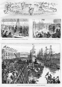 Dublin Prints: The Royal Visit to Ireland, 1885 - three scenes