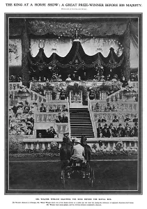 Walter Prints: Royal visit to the Olympia Horse Show, 1908
