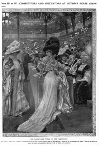 Walter Prints: Royal visit to the Olympia Horse Show, 1908