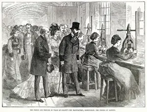 Visiting Prints: Royal visit by Prince and Princess of Wales (later King Edward VII and Queen Alexandra) to Mr