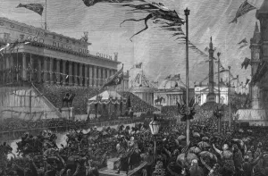 Citizens Prints: Royal visit of Queen Victoria to Liverpool, 1886