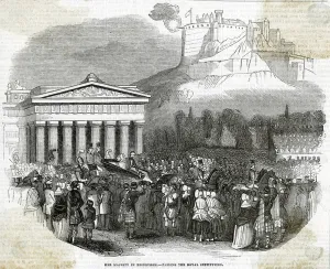 Institution Prints: Royal visit to Scotland 1842