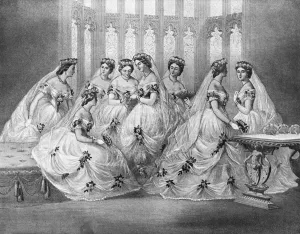 Alix Prints: Royal wedding 1863 - Bridesmaids