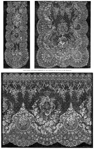 Belgians Prints: Royal wedding 1863 - wedding gift of Belgian lace