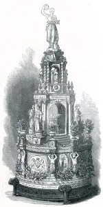 Lorne Prints: Royal Wedding 1871 - wedding cake