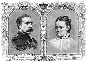 2011 Prints: Royal Wedding 1879 -- Duke of Connaught & Princess Louise