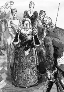 1891 Prints: Royal Wedding 1891 - Arrival of Queen Victoria