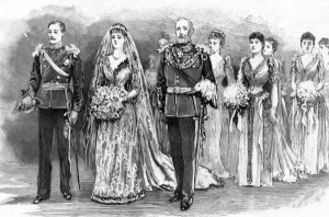 Aisle Prints: Royal Wedding 1891 - Procession of the bride