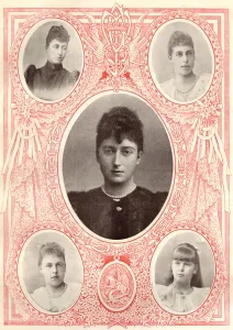 Maud Prints: Royal wedding 1893 - Bridesmaids