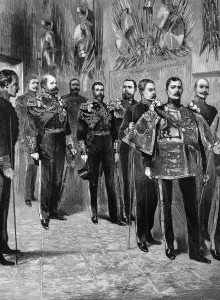 2011 Prints: Royal wedding 1893 - the groom arrives