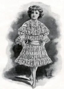 Frilly Prints: Royal Wedding 1904 -- Princess Mary as bridesmaid