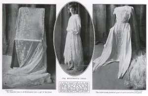 Bowes Prints: Royal Wedding 1923 - the bridal gown