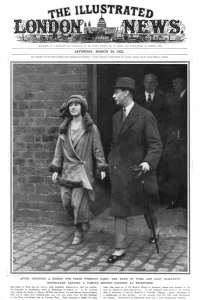 Bowes Prints: Royal Wedding 1923 - ILN cover