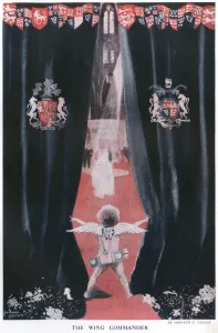 Bowes Prints: Royal Wedding 1923 - The Wing Commander by Elcock