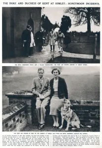 Parish Prints: Royal Wedding 1934 - honeymoon incidents