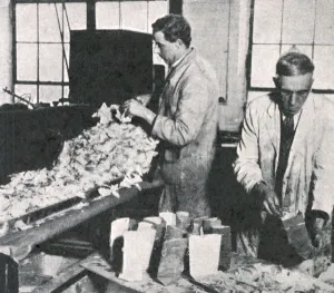 Workshops Prints: Royal Wedding 1934 - making rose petals