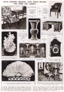 Ostrich Prints: Royal Wedding 1934 - presents