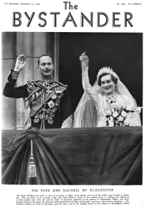 Balcony Prints: Royal Wedding 1935 -- Duke and Duchess of Gloucester