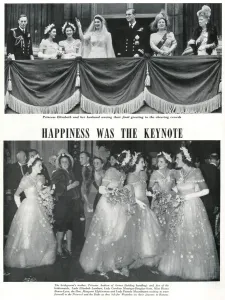 Balcony Prints: Royal Wedding 1947