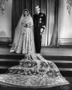 Hartnell Prints: Royal Wedding 1947