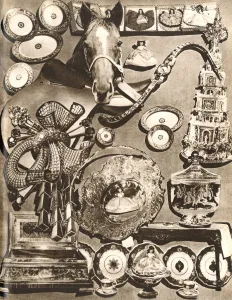 Saddle Prints: Royal Wedding 1947 - selection of presents