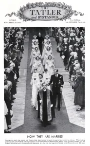 Aisle Prints: Royal Wedding 1947 - Tatler front cover