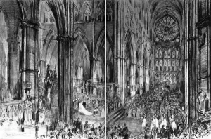 Pageantry Prints: Royal Wedding 1947 - Westminster Abbey