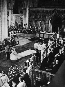 Curtsey Prints: Royal Wedding 1961 - a dignified moment