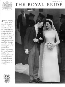 Ogilvy Prints: Royal Wedding 1963 - the royal bride