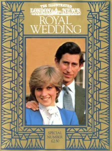Announcement Prints: Royal Wedding 1981 - ILN front cover