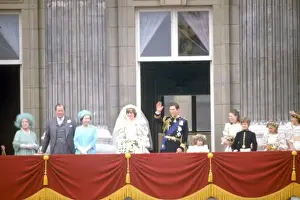 Balcony Prints: Royal Wedding 1981 - Prince Charles and Lady Diana Spencer