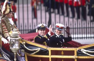 Wave Prints: Royal Wedding 1986 - Prince Andrew and Prince Edward