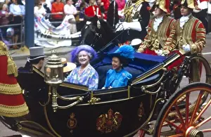 Landau Prints: Royal Wedding 1986 - Queen Mother and Princess Margaret