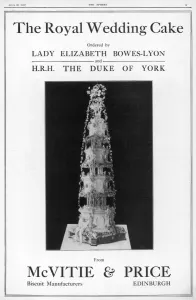 Tiers Prints: Royal Wedding Cake, 1923