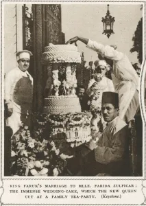 Faruk Prints: The royal wedding cake