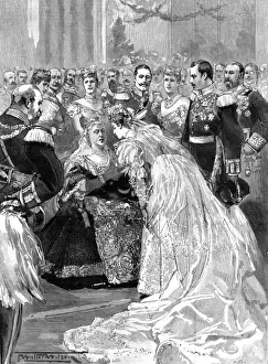 Veil Prints: Royal wedding: Princess Victoria Melita & Prince Ernst Ludwig