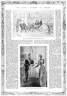 Ernst Prints: Royal wedding: Princess Victoria Melita & Prince Ernst Ludwig