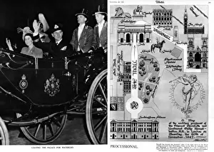 Processional Prints: Royal Wedding- processional route & leaving for honeymoon