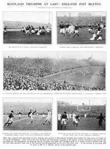 Newly Prints: Rugby at Murrayfield stadium, Scotland