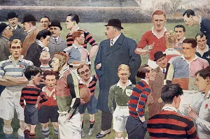 Personalities Prints: Rugger Personalities - Rugby 1920