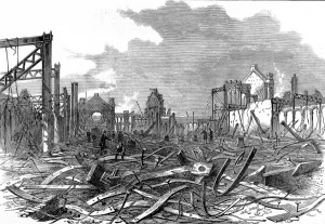 Fire Prints: The Ruins of the Alexandra Palace, 1873
