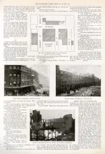 Fire Prints: Ruins of the Great Sunderland Fire, 1898